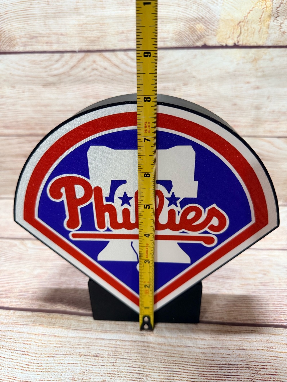 Philadelphia Phillies Custom LED Light Box Multicolor with Remote - Picture 6 of 9